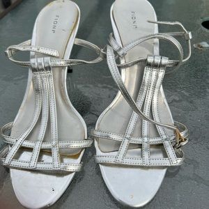 Nice silver heels